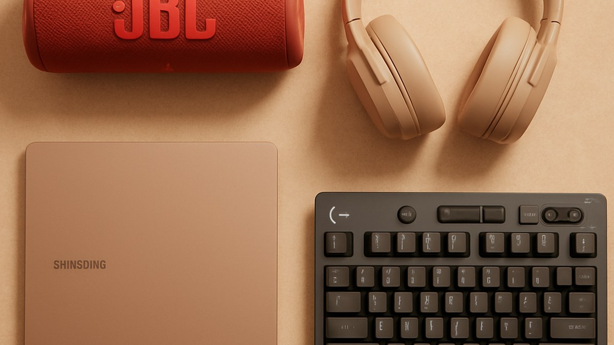 Best New Tech Gadgets of May 2026: JBL Xtreme 5, Samsung Music Studio 5, and More — illustration