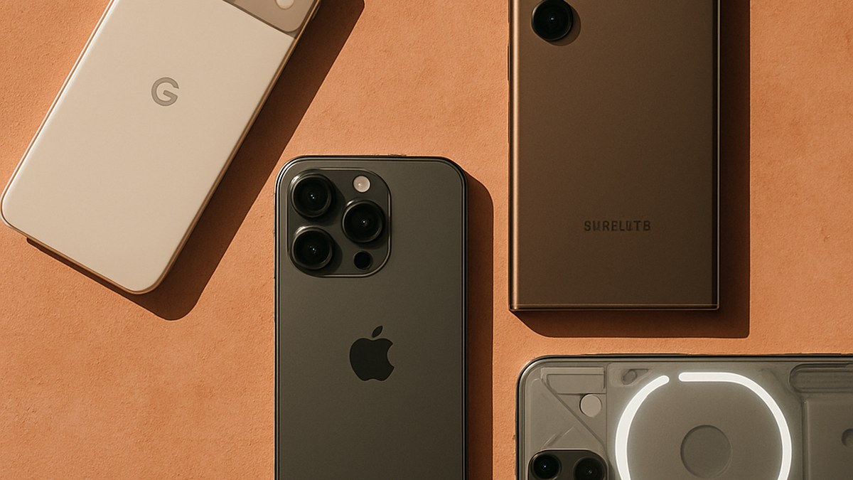Best Smartphones to Buy in May 2026: Pixel 9a Pro Wins Mid-Range, Galaxy S25 Ultra Tops Android Premium, iPhone 17 Pro Leads iOS — and the Underrated Nothing Phone 3 — illustration